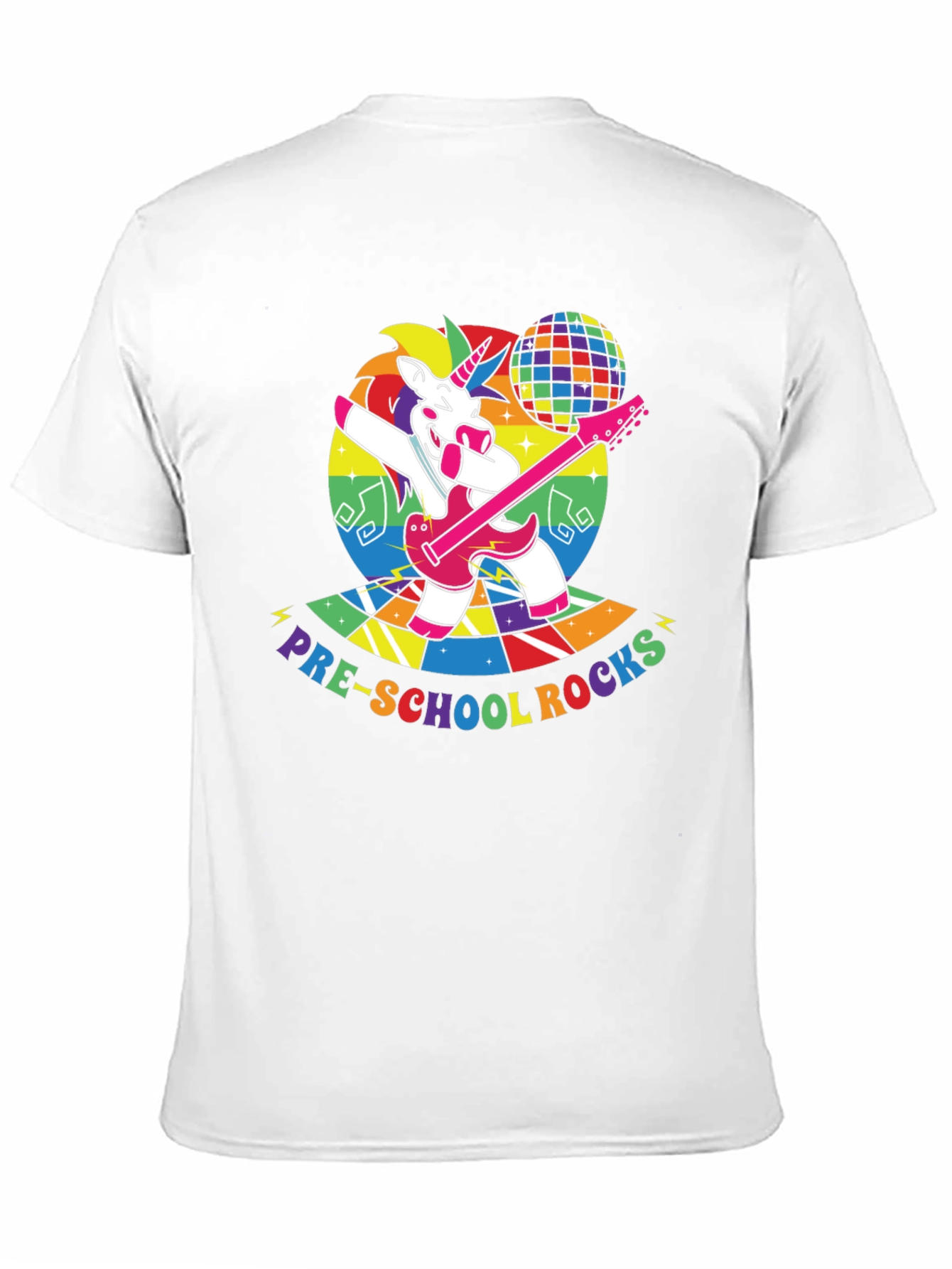 Pre-School Rocks Unicorn T-Shirt
