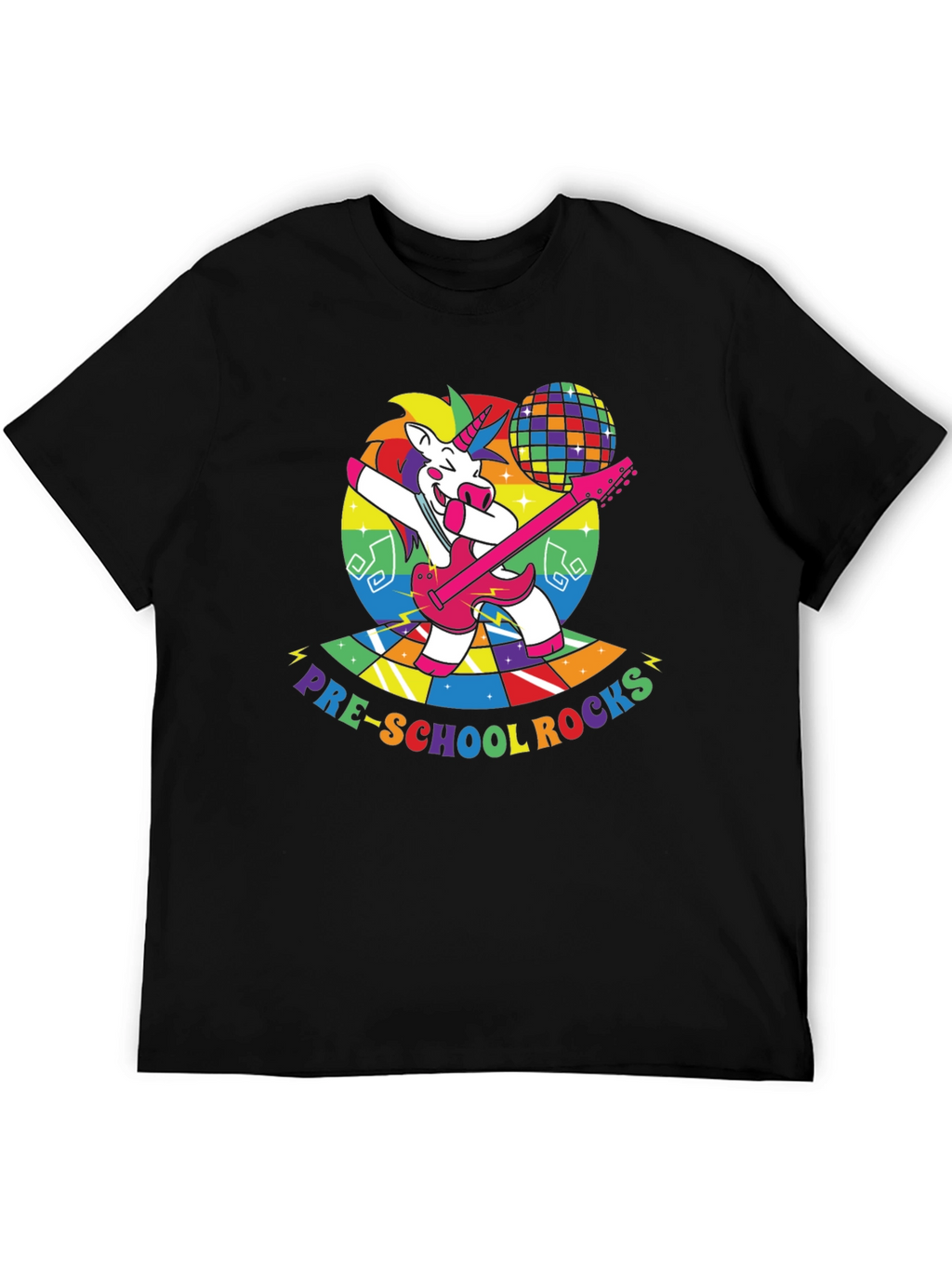 Pre-School Rocks Unicorn T-Shirt
