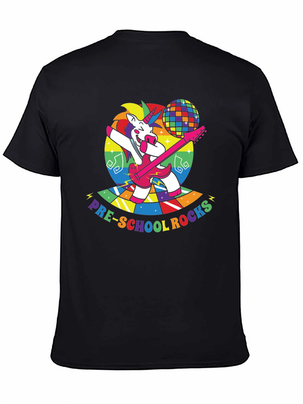 Pre-School Rocks Unicorn T-Shirt