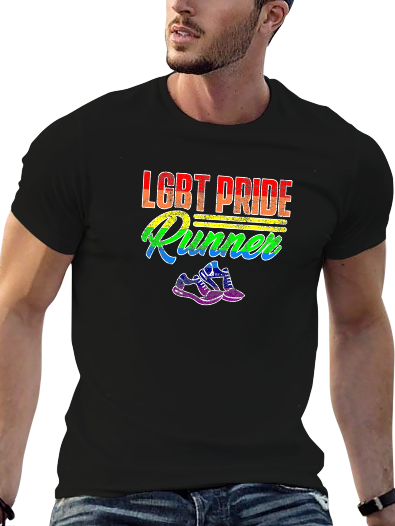 LGBT Pride Runner T-Shirt