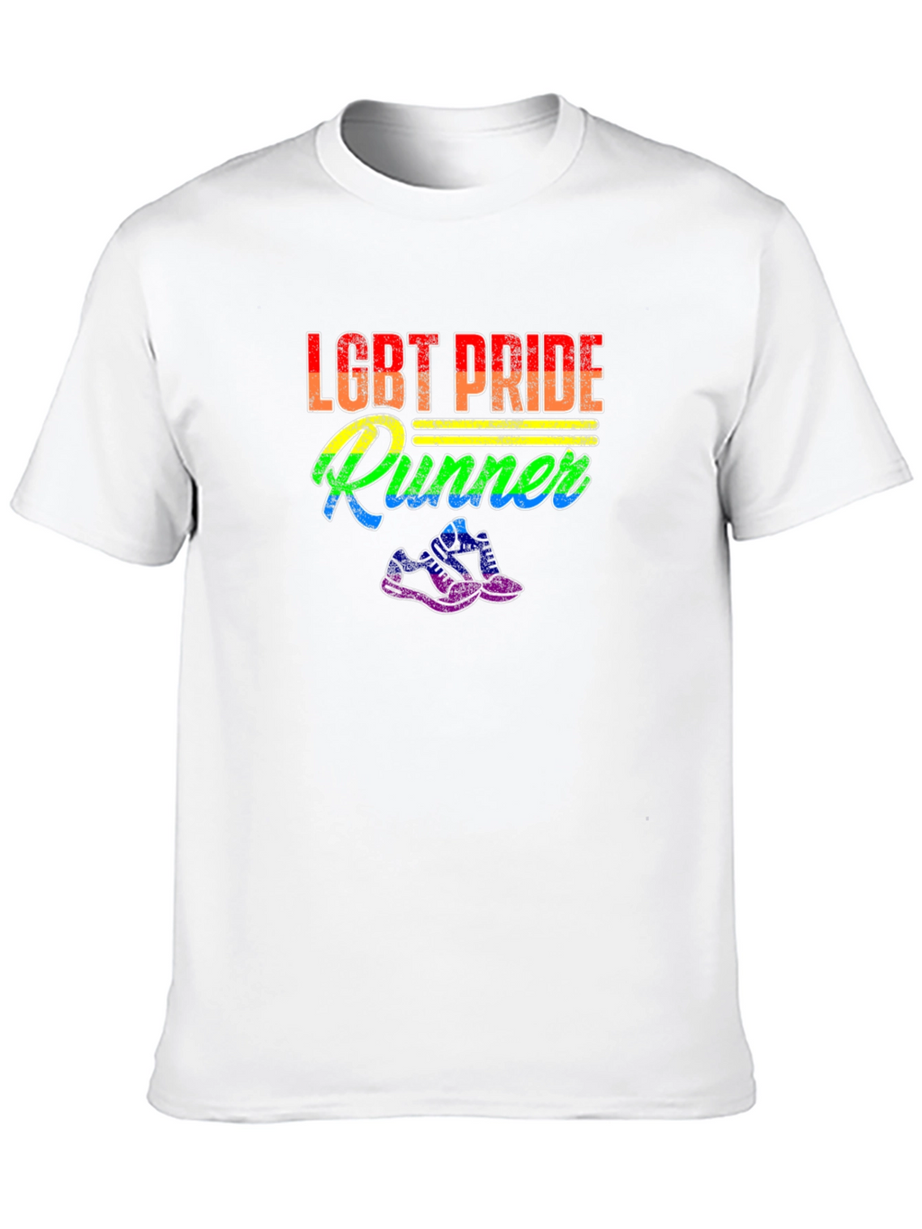 LGBT Pride Runner T-Shirt