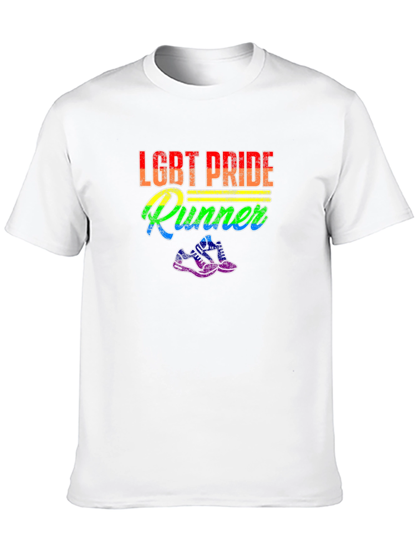 LGBT Pride Runner T-Shirt