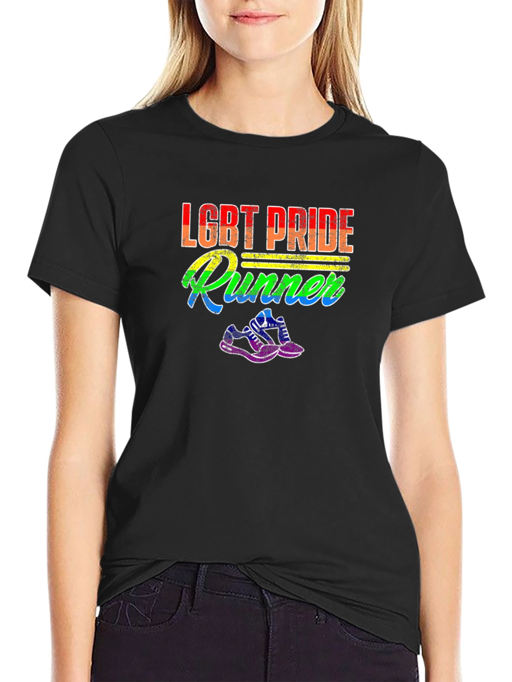 LGBT Pride Runner T-Shirt