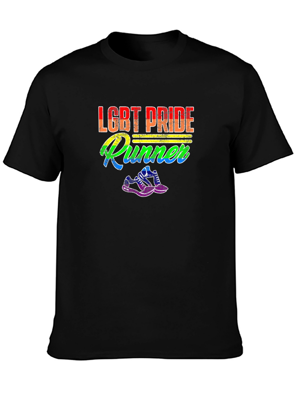 LGBT Pride Runner T-Shirt