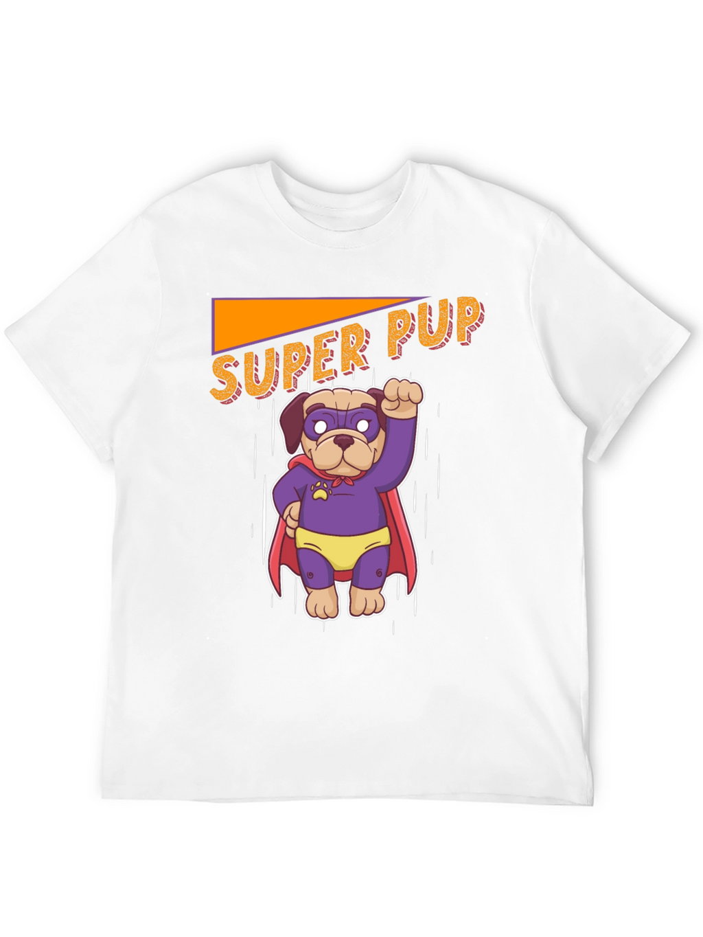 Super Pup Dog Graphic Tee - Fun Novelty T-Shirt