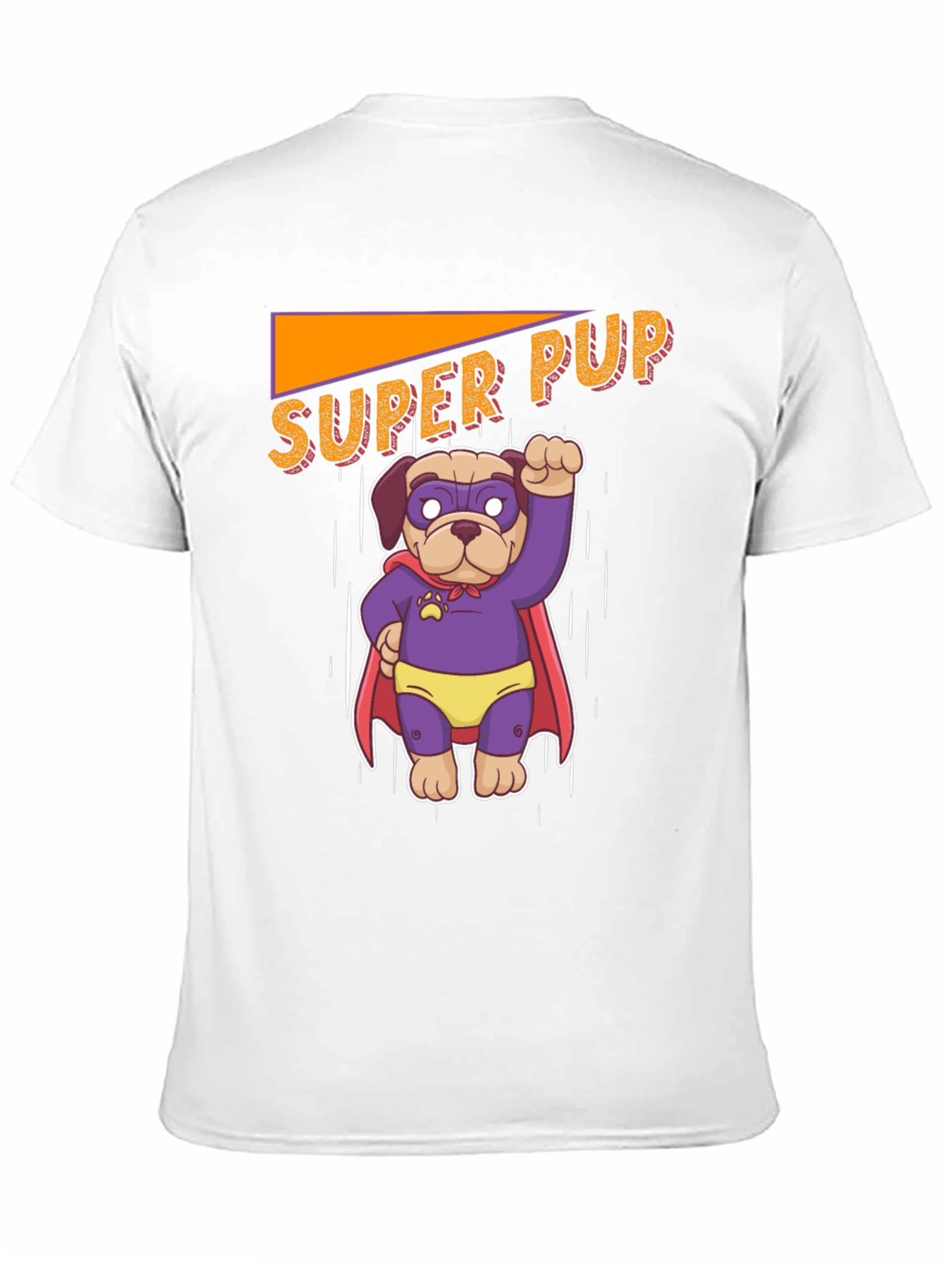 Super Pup Dog Graphic Tee - Fun Novelty T-Shirt