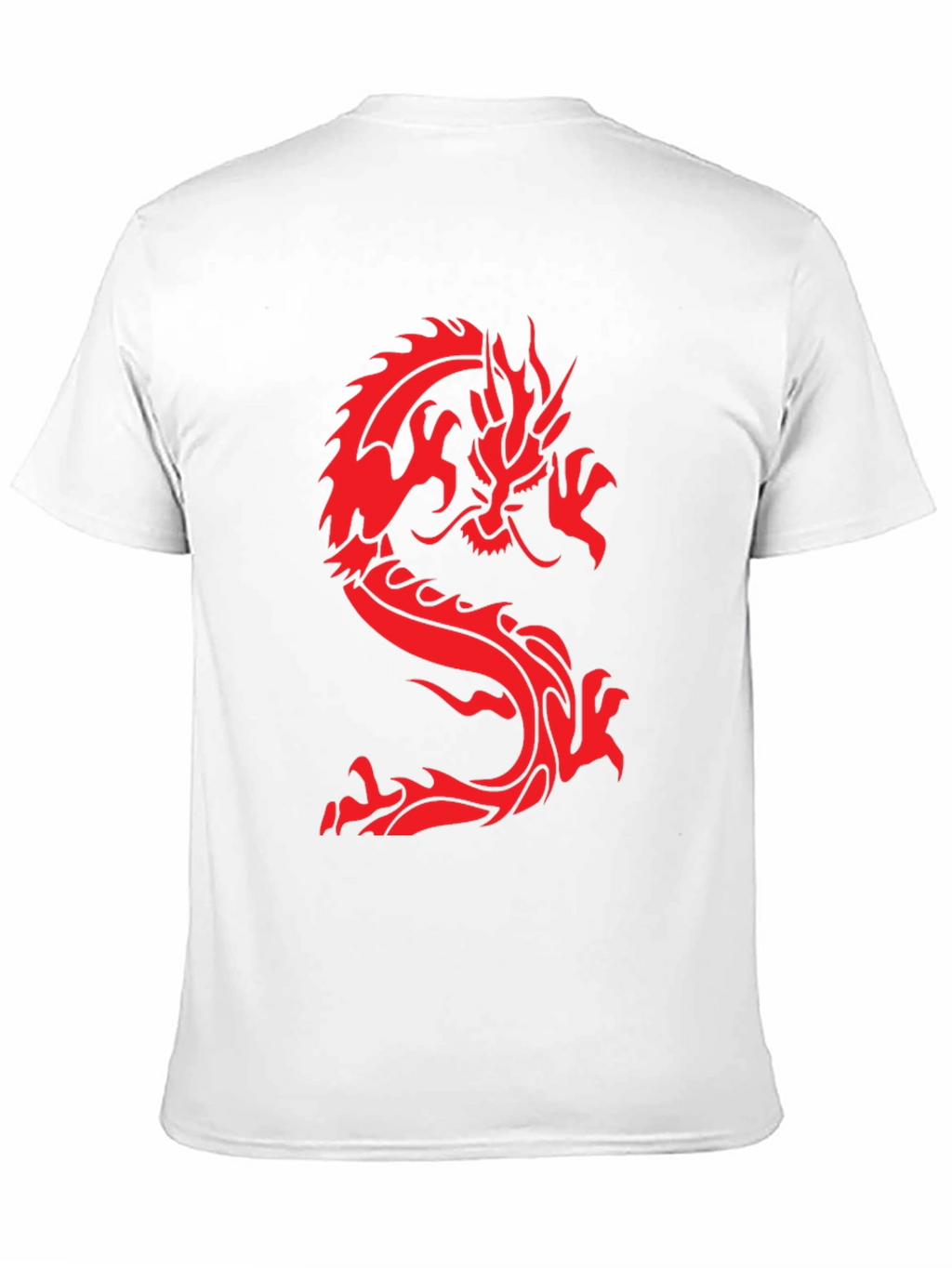 Dragon Graphic Tee - Black Short Sleeve T-Shirt