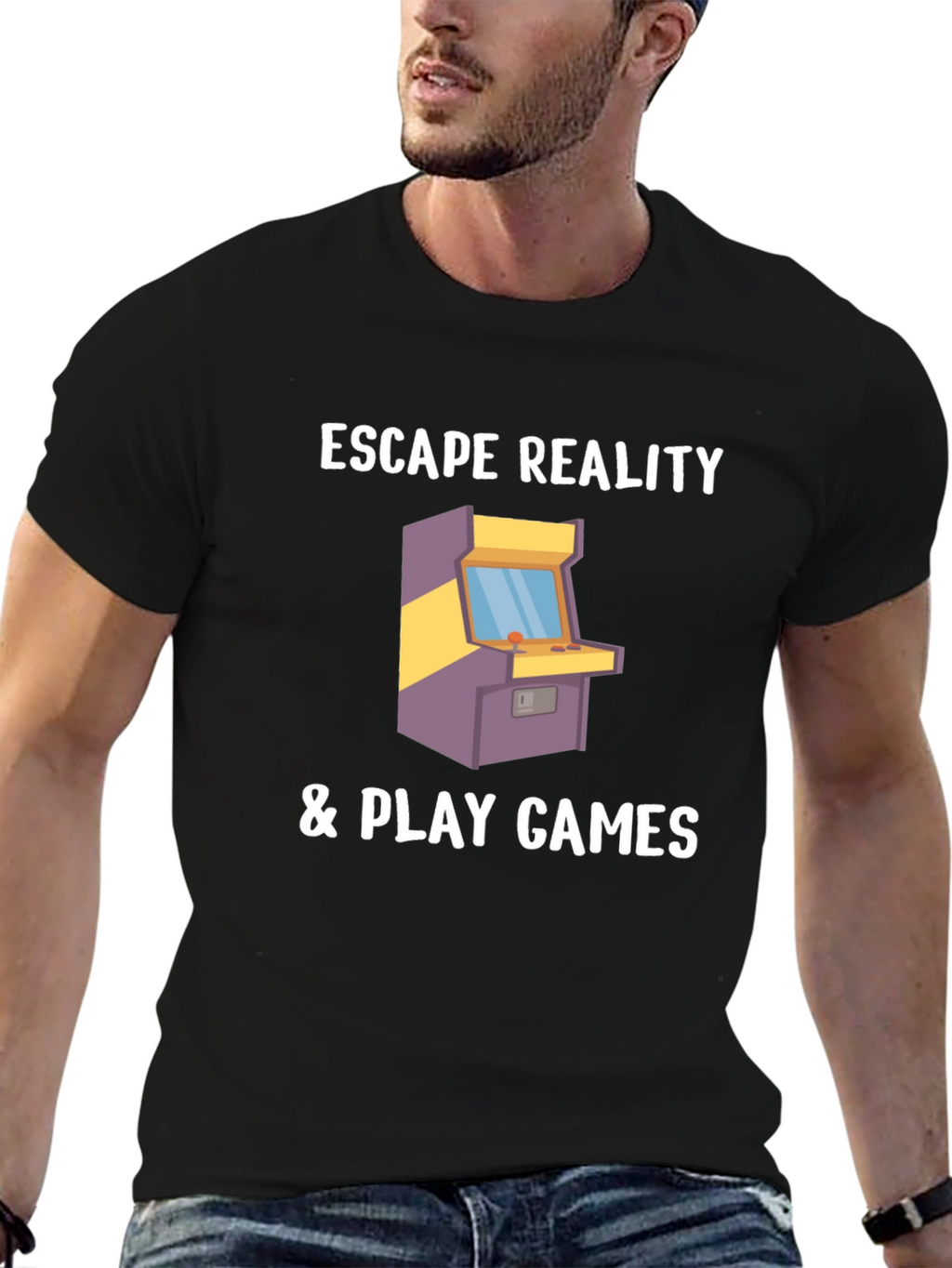 Escape Reality & Play Games Graphic T-Shirt