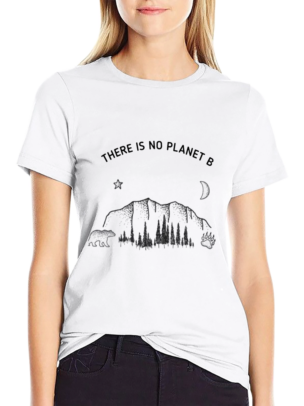 No Planet B Graphic Tee - Eco-Friendly T-Shirt