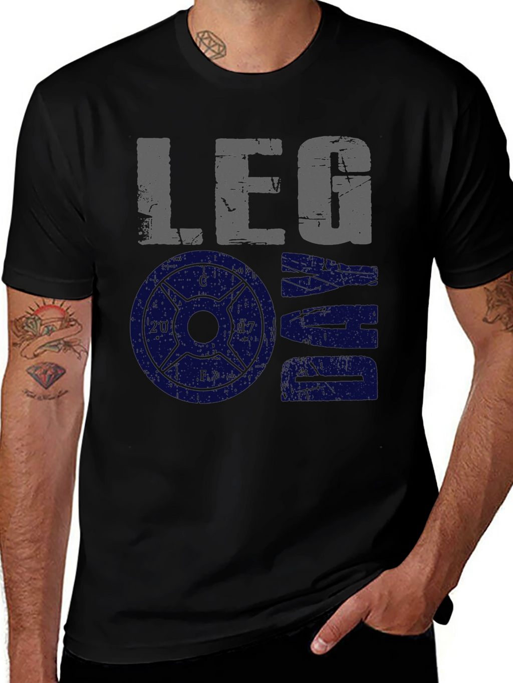 Leg Day Gym T-Shirt - Fitness Apparel