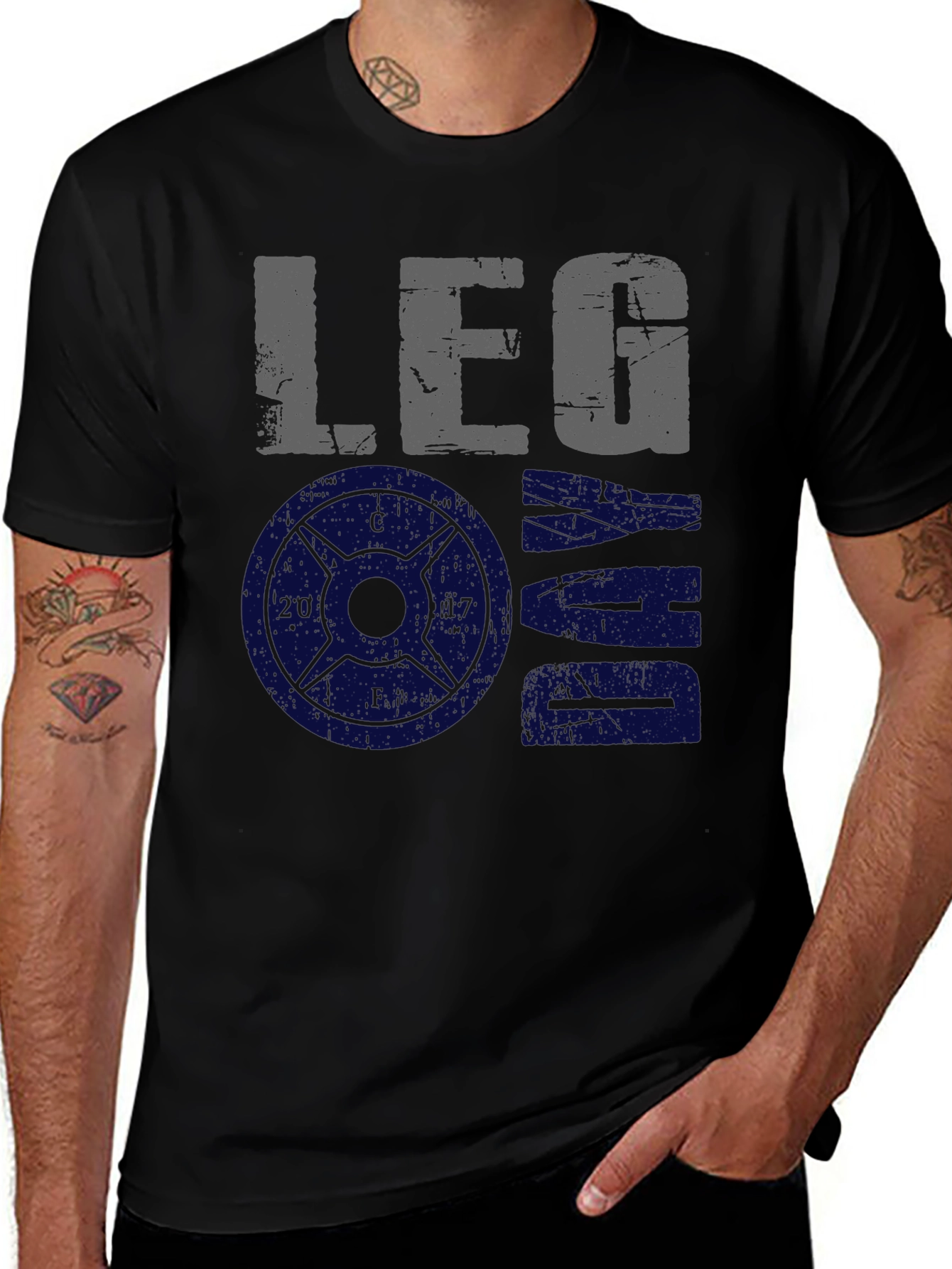 Leg Day Gym T-Shirt - Fitness Apparel