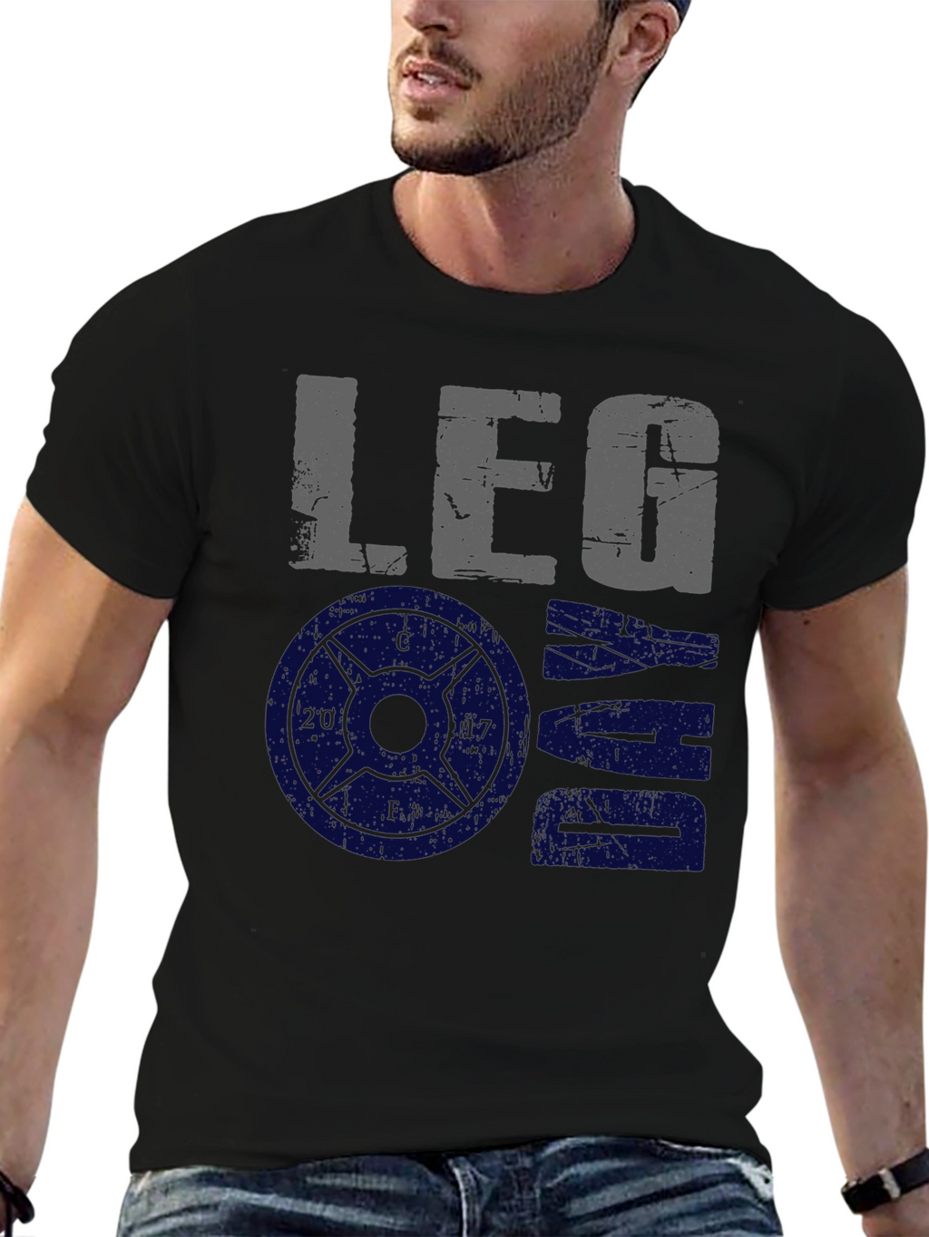 Leg Day Gym T-Shirt - Fitness Apparel