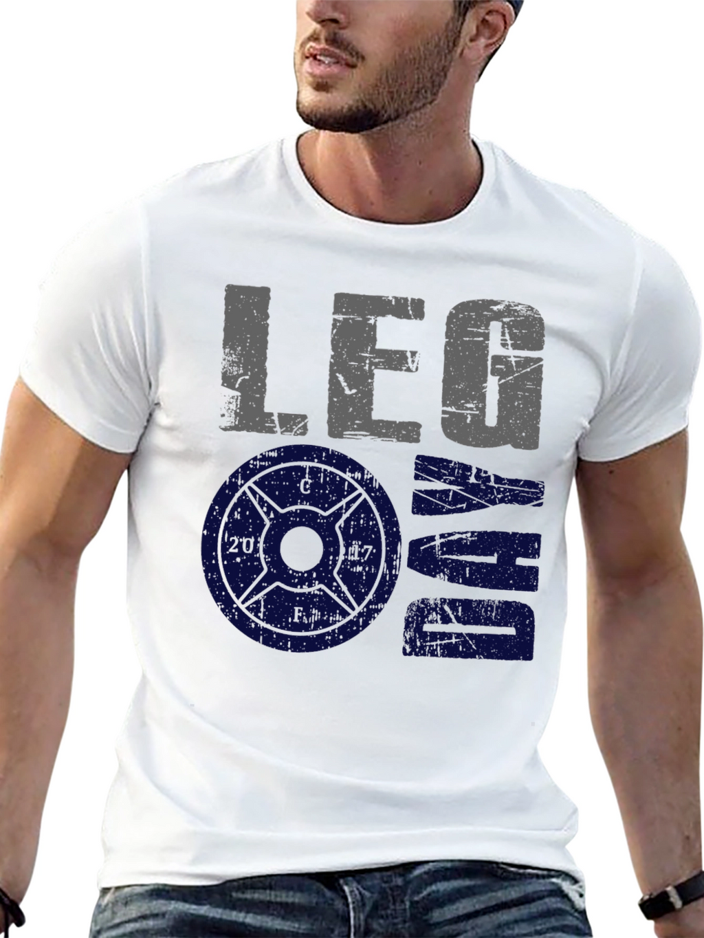 Leg Day Gym T-Shirt - Fitness Apparel