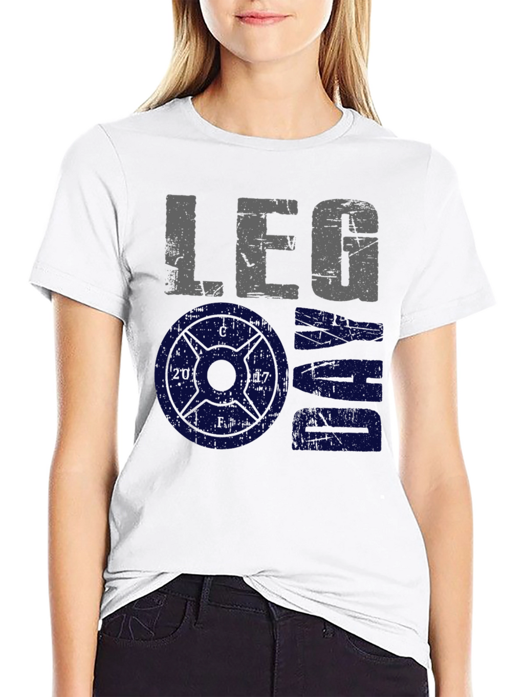 Leg Day Gym T-Shirt - Fitness Apparel