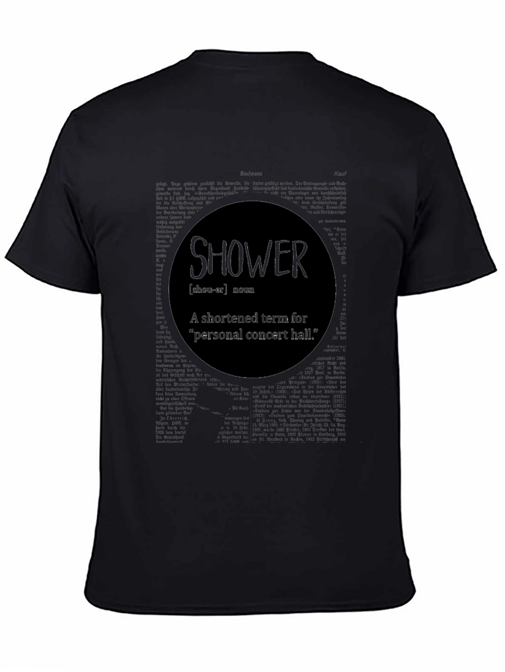 Shower Definition T-Shirt