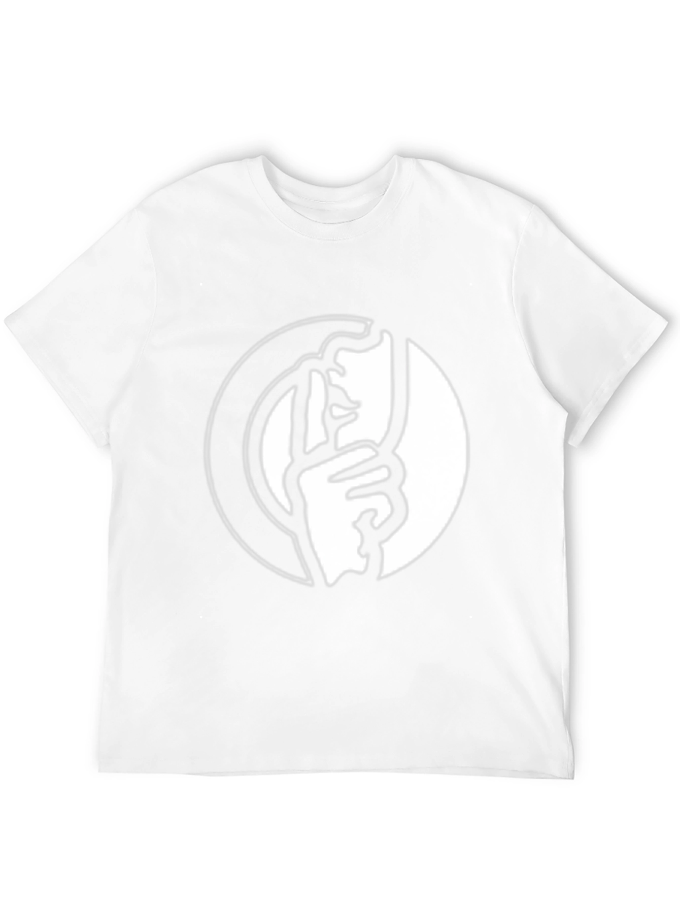 Shhh! Graphic Tee - Black Cotton Blend T-Shirt