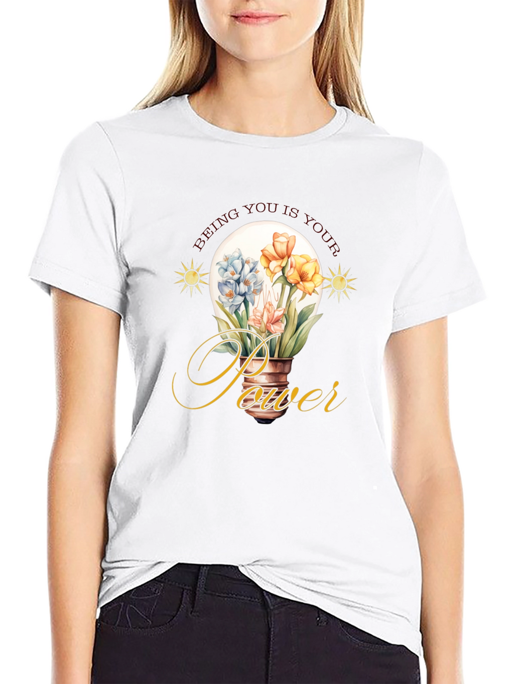 Floral Power T-Shirt