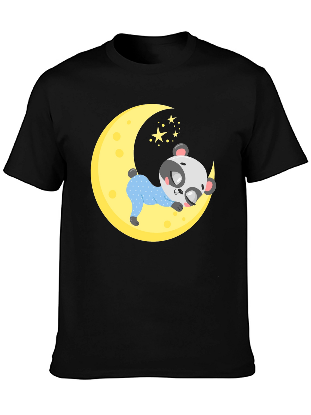 Cute Panda Moon Sleep T-Shirt
