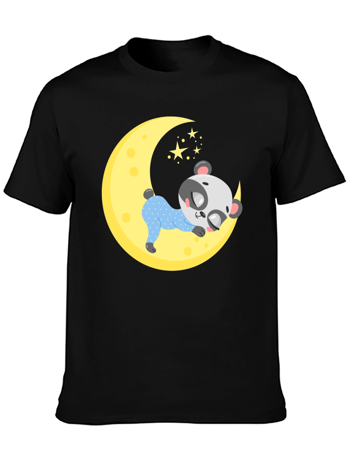 Cute Panda Moon Sleep T-Shirt