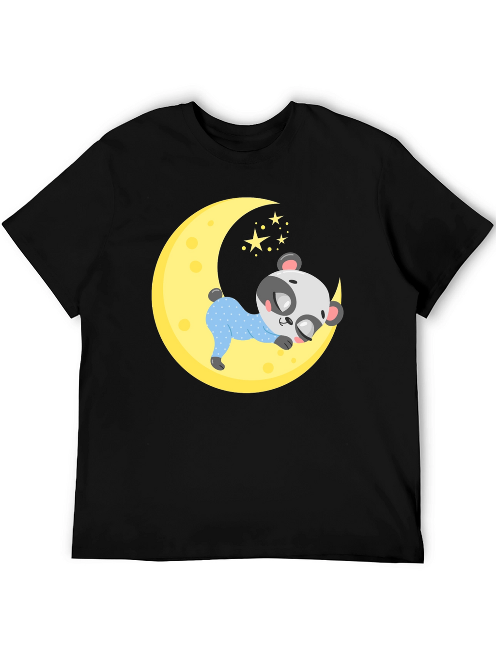 Cute Panda Moon Sleep T-Shirt
