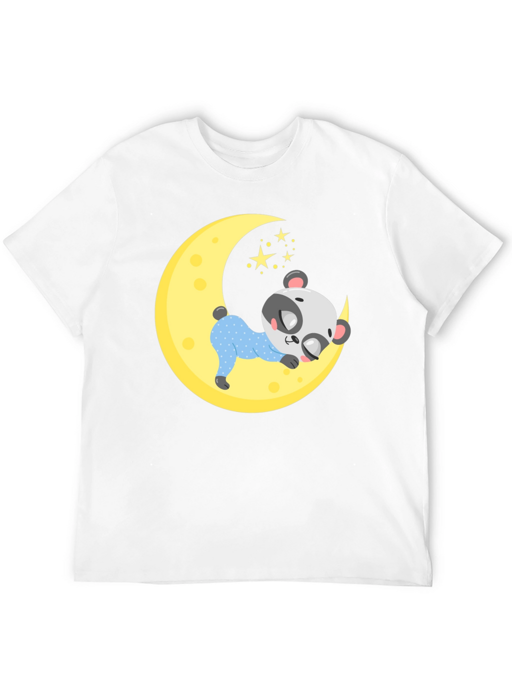 Cute Panda Moon Sleep T-Shirt
