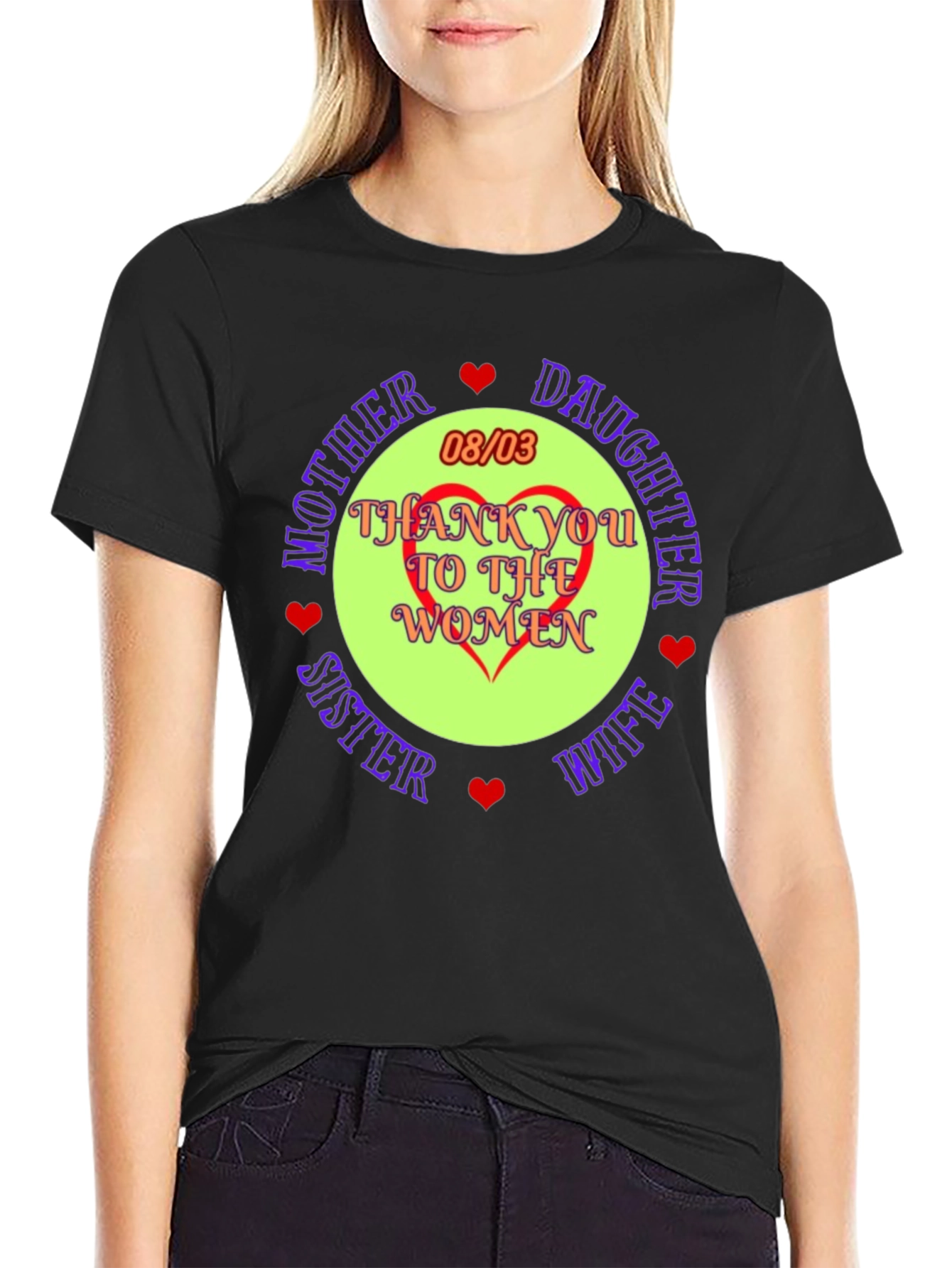 Thank You To The Women Graphic T-Shirt