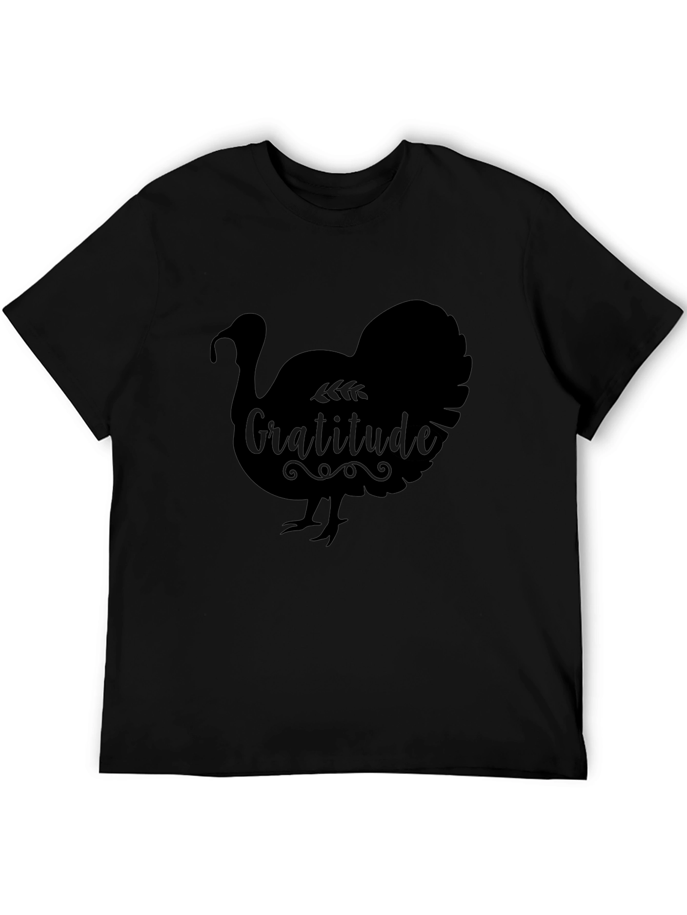 Gratitude Turkey Graphic T-Shirt