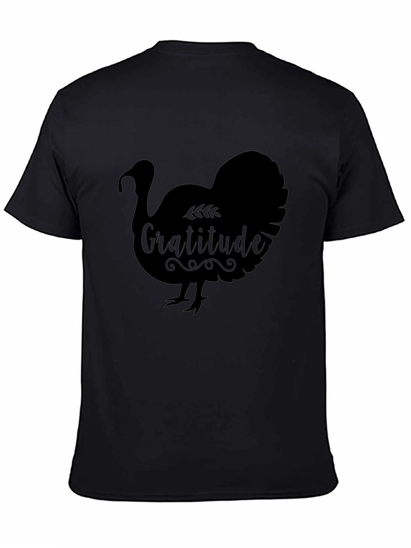 Gratitude Turkey Graphic T-Shirt