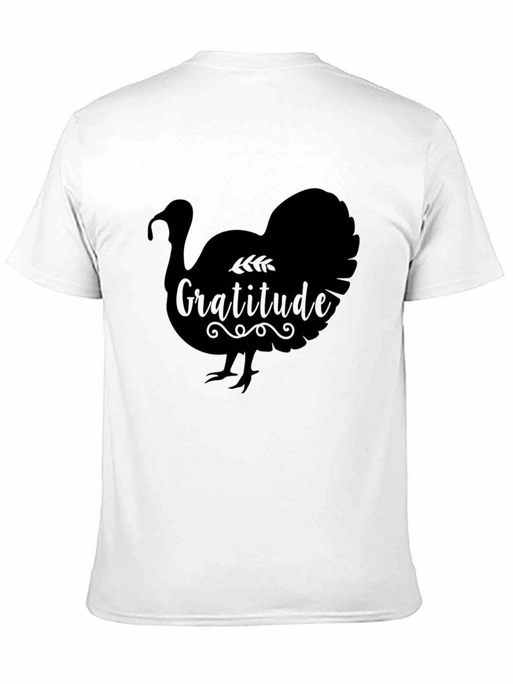 Gratitude Turkey Graphic T-Shirt