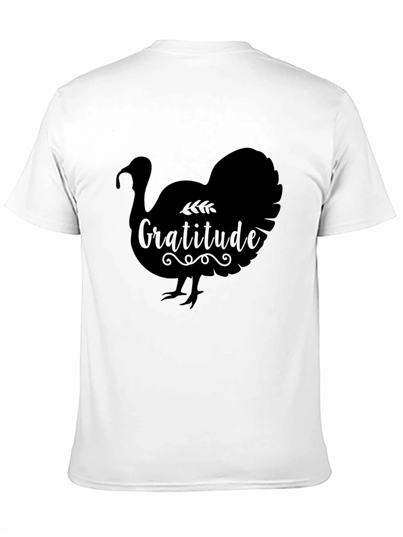 Gratitude Turkey Graphic T-Shirt