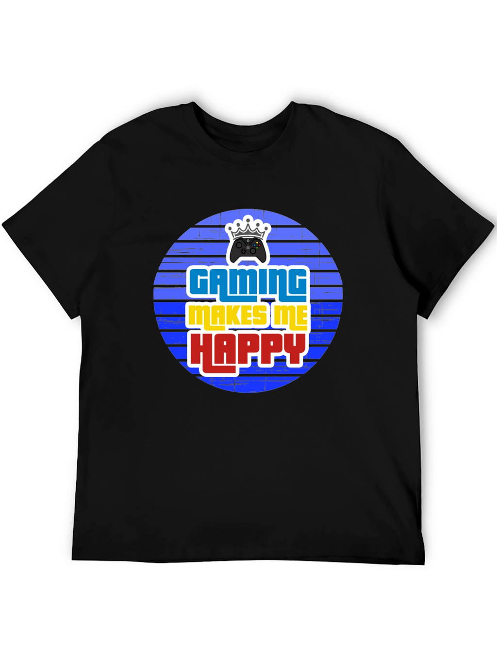 Gaming Makes Me Happy Mens T-Shirt
