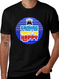 Gaming Makes Me Happy Mens T-Shirt