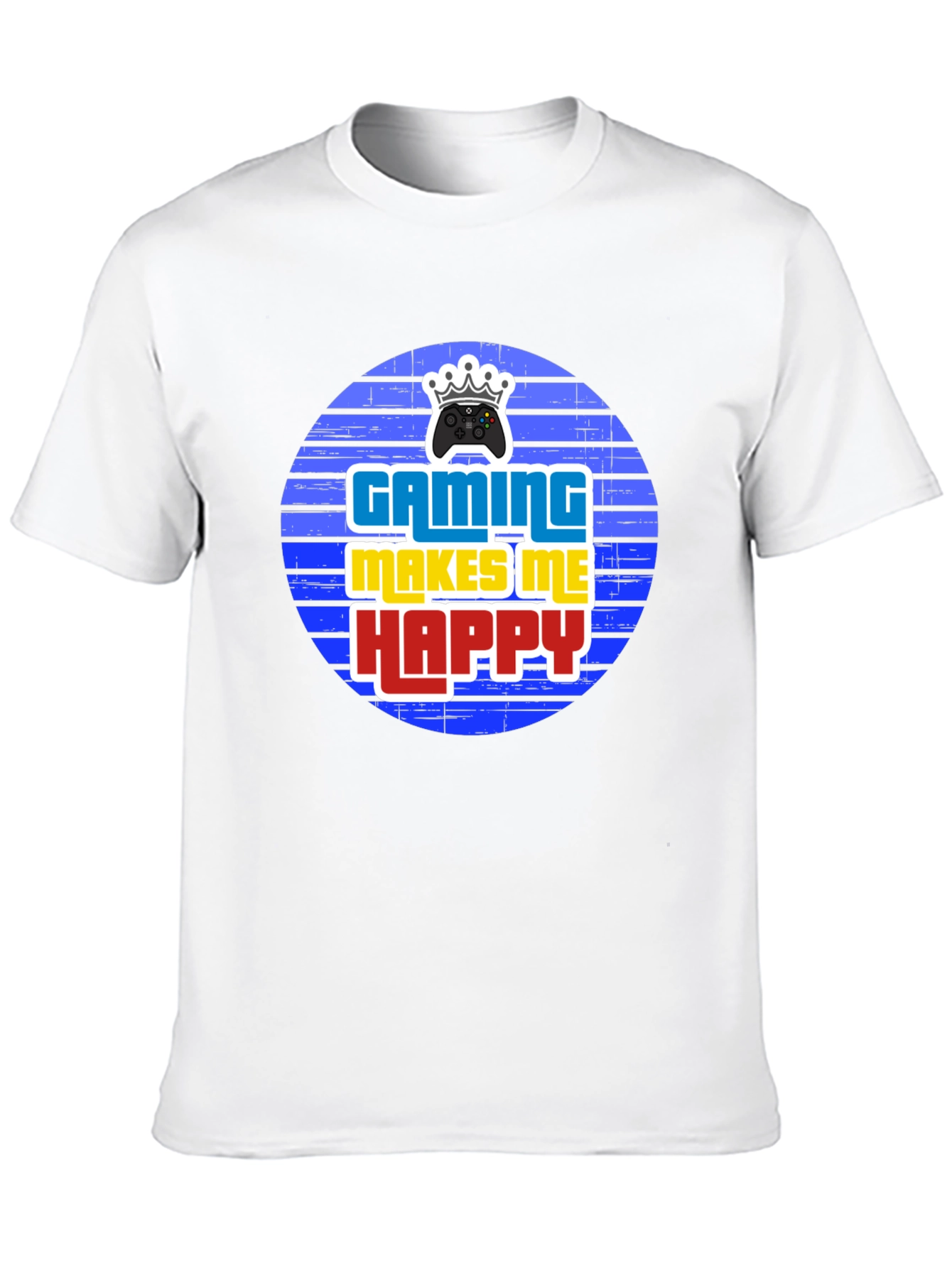 Gaming Makes Me Happy Mens T-Shirt