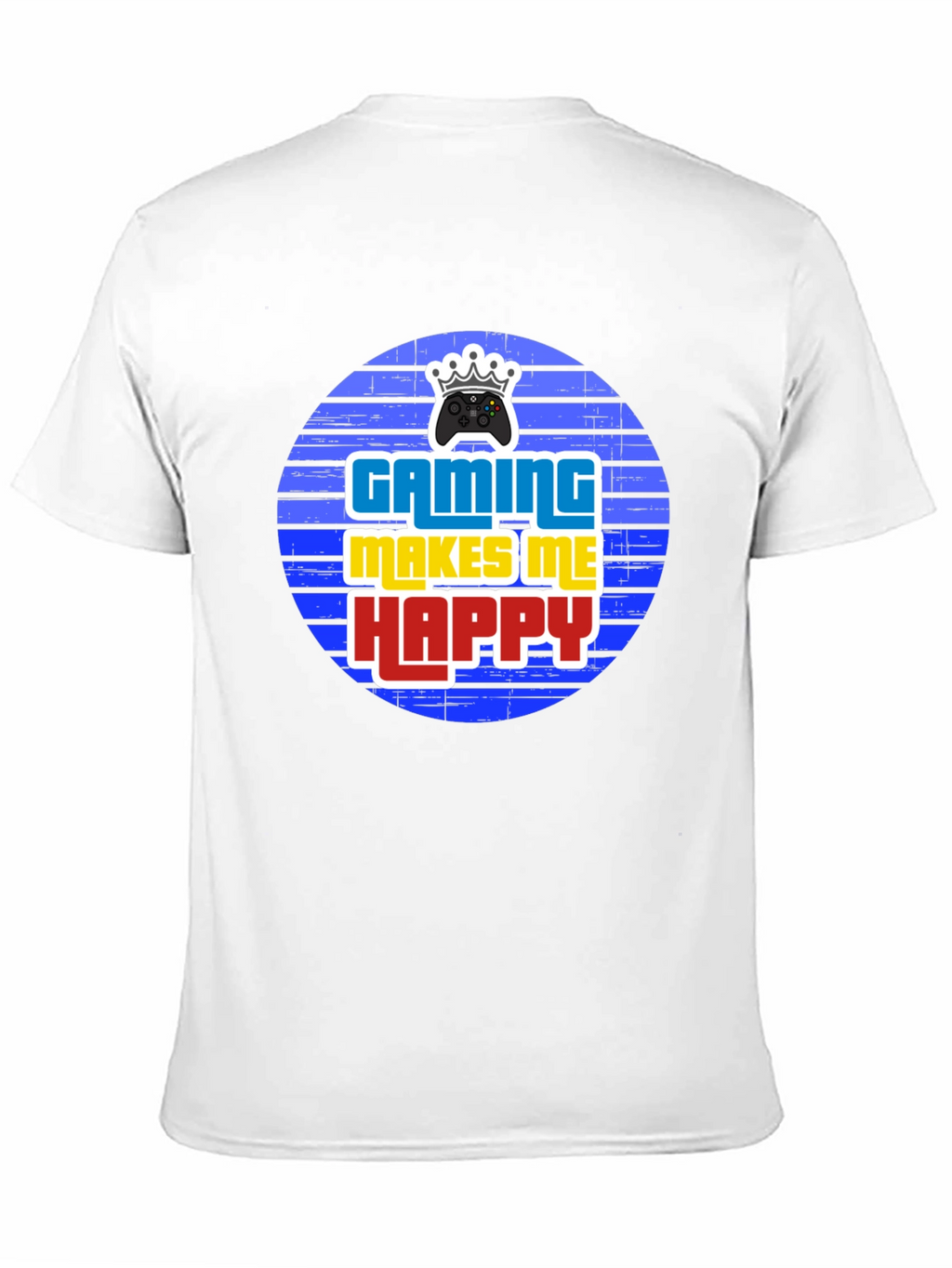 Gaming Makes Me Happy Mens T-Shirt