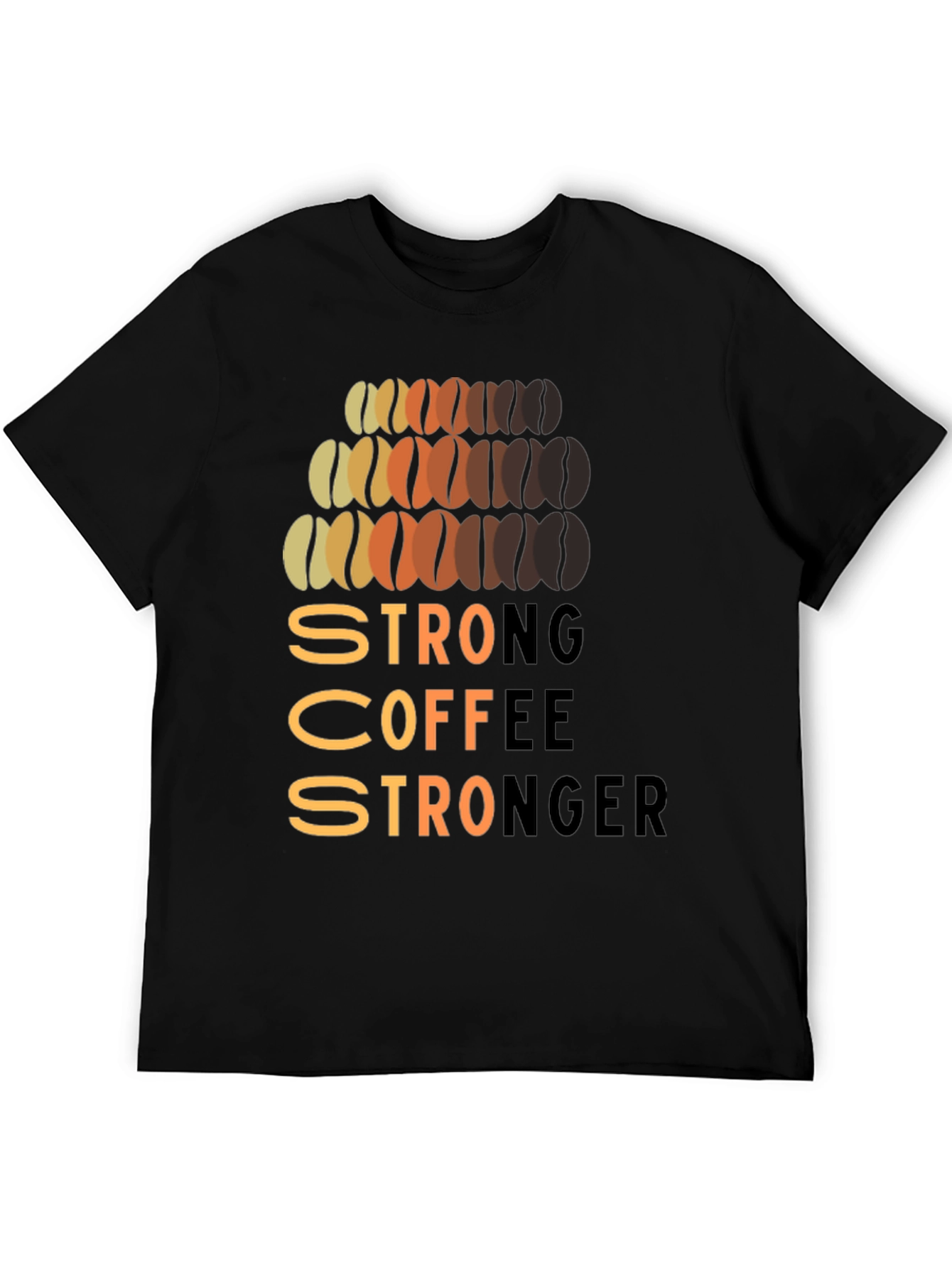 Strong Coffee Stronger Graphic T-Shirt
