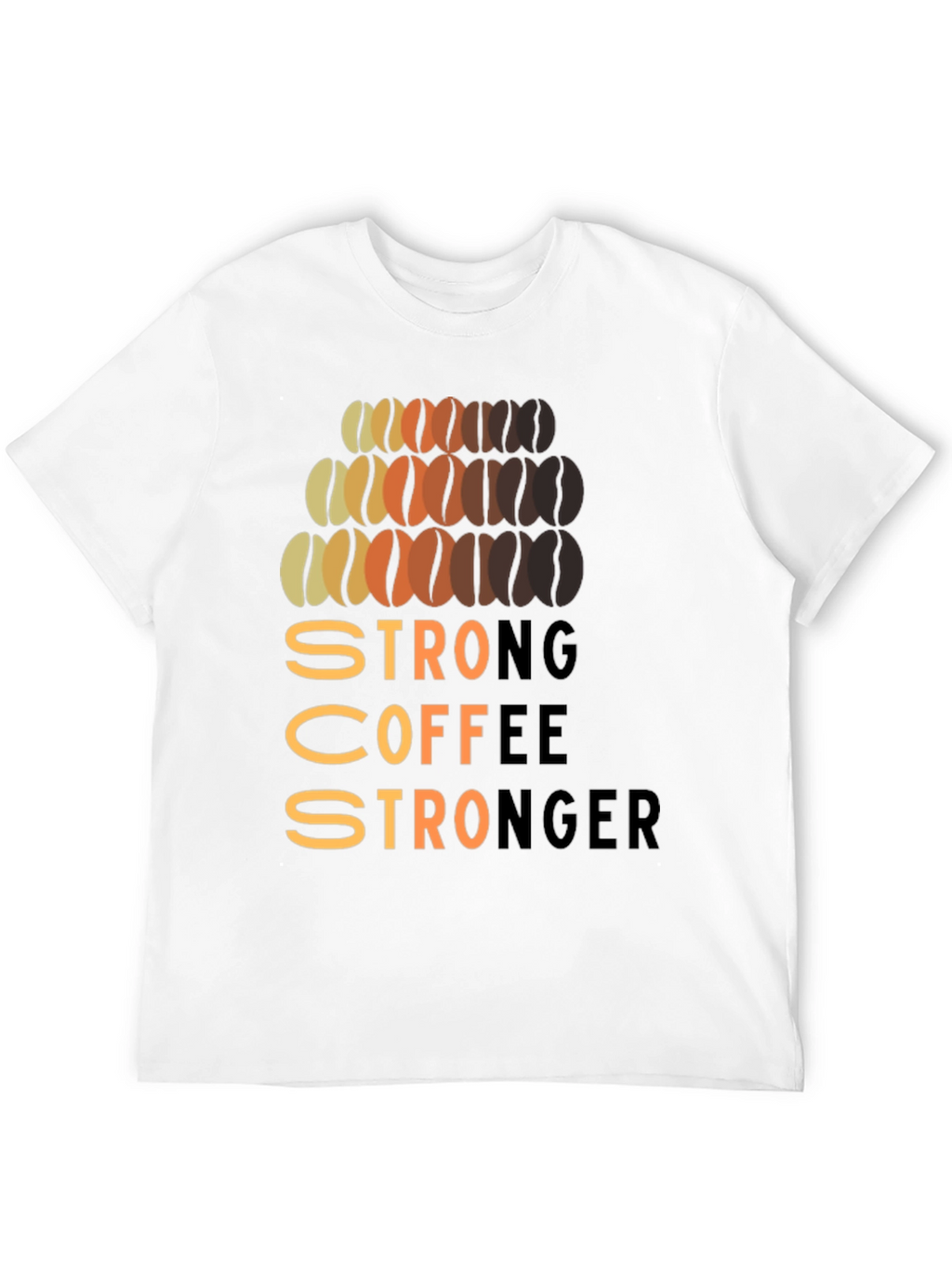 Strong Coffee Stronger Graphic T-Shirt
