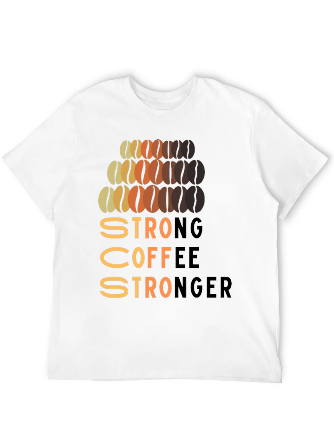 Strong Coffee Stronger Graphic T-Shirt