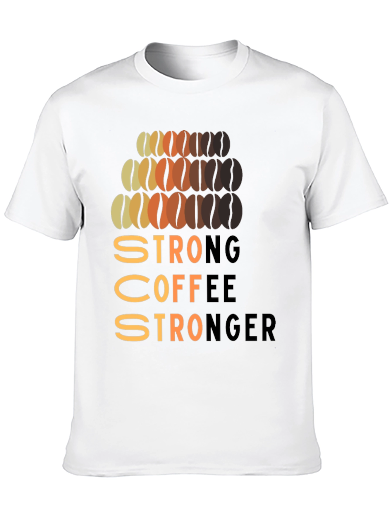 Strong Coffee Stronger Graphic T-Shirt