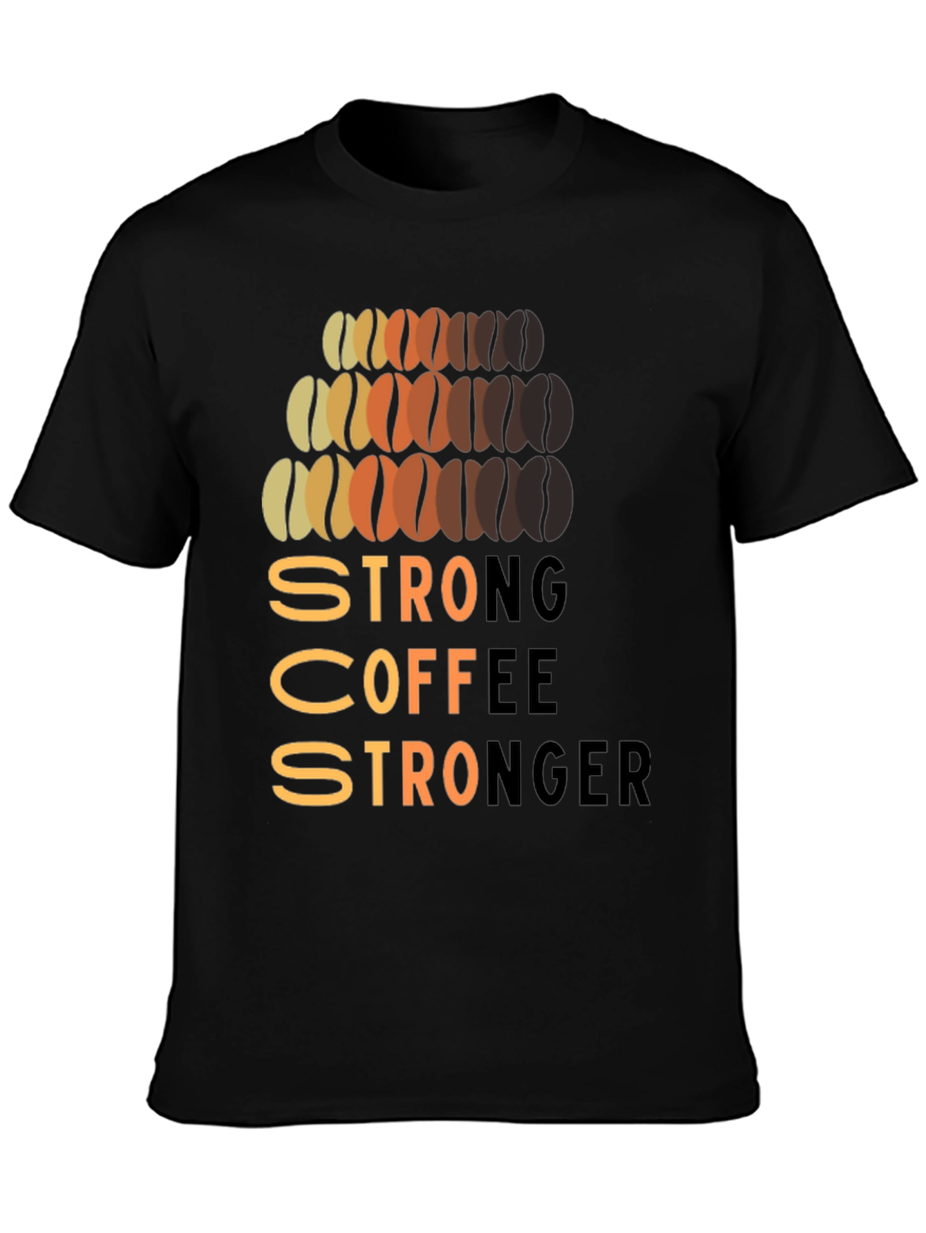 Strong Coffee Stronger Graphic T-Shirt