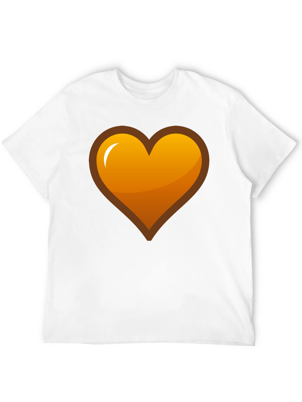 Heart Graphic T-Shirt - Black