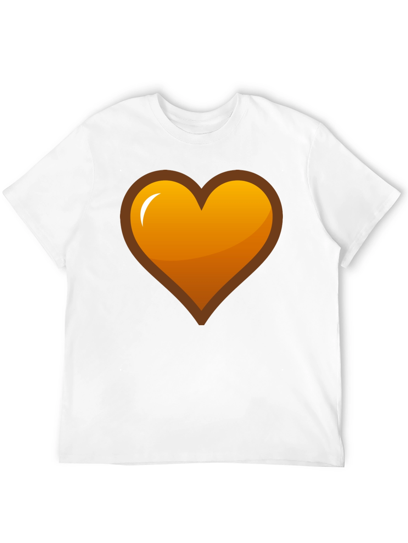 Heart Graphic T-Shirt - Black