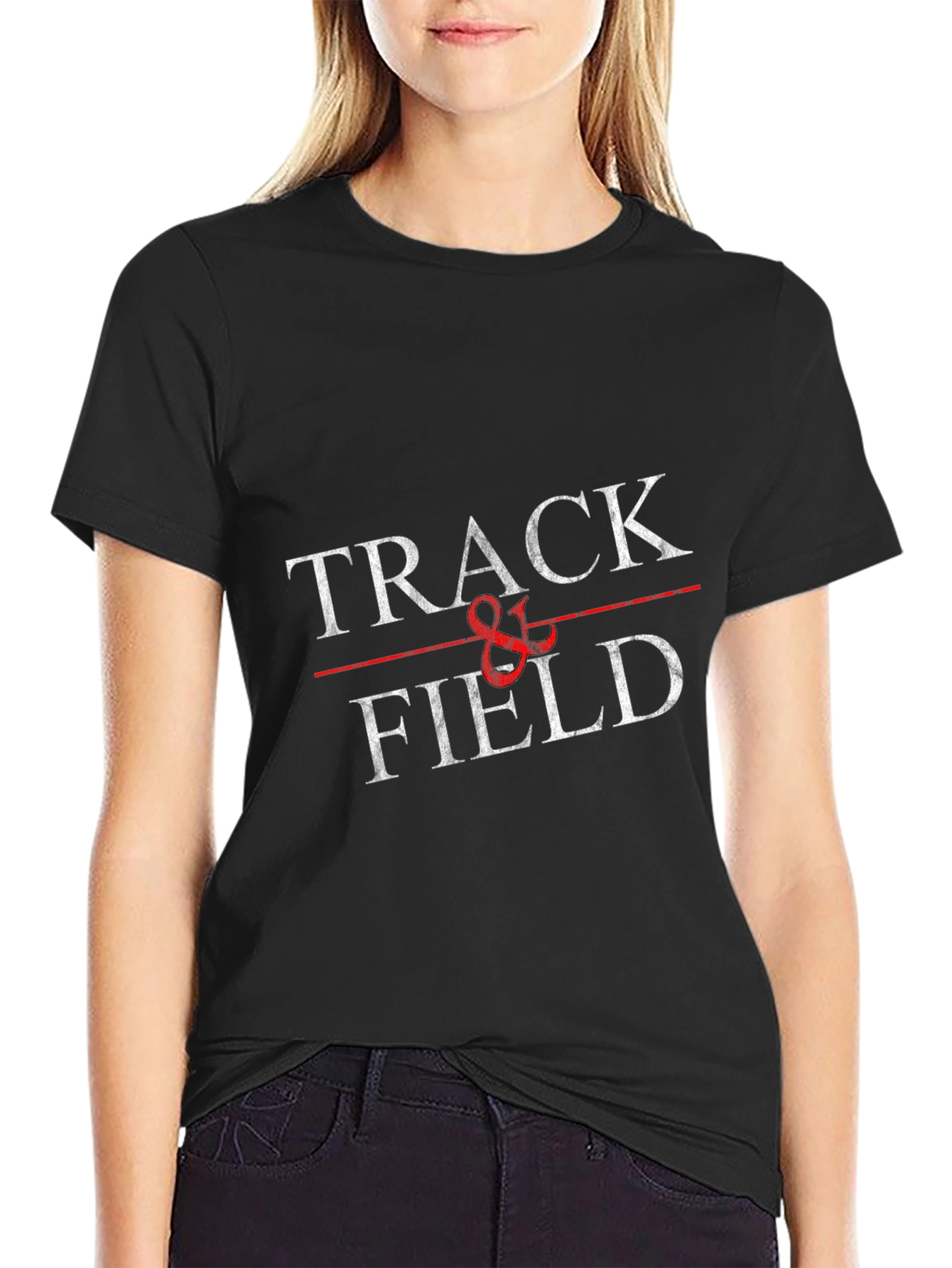 Track & Field Graphic T-Shirt
