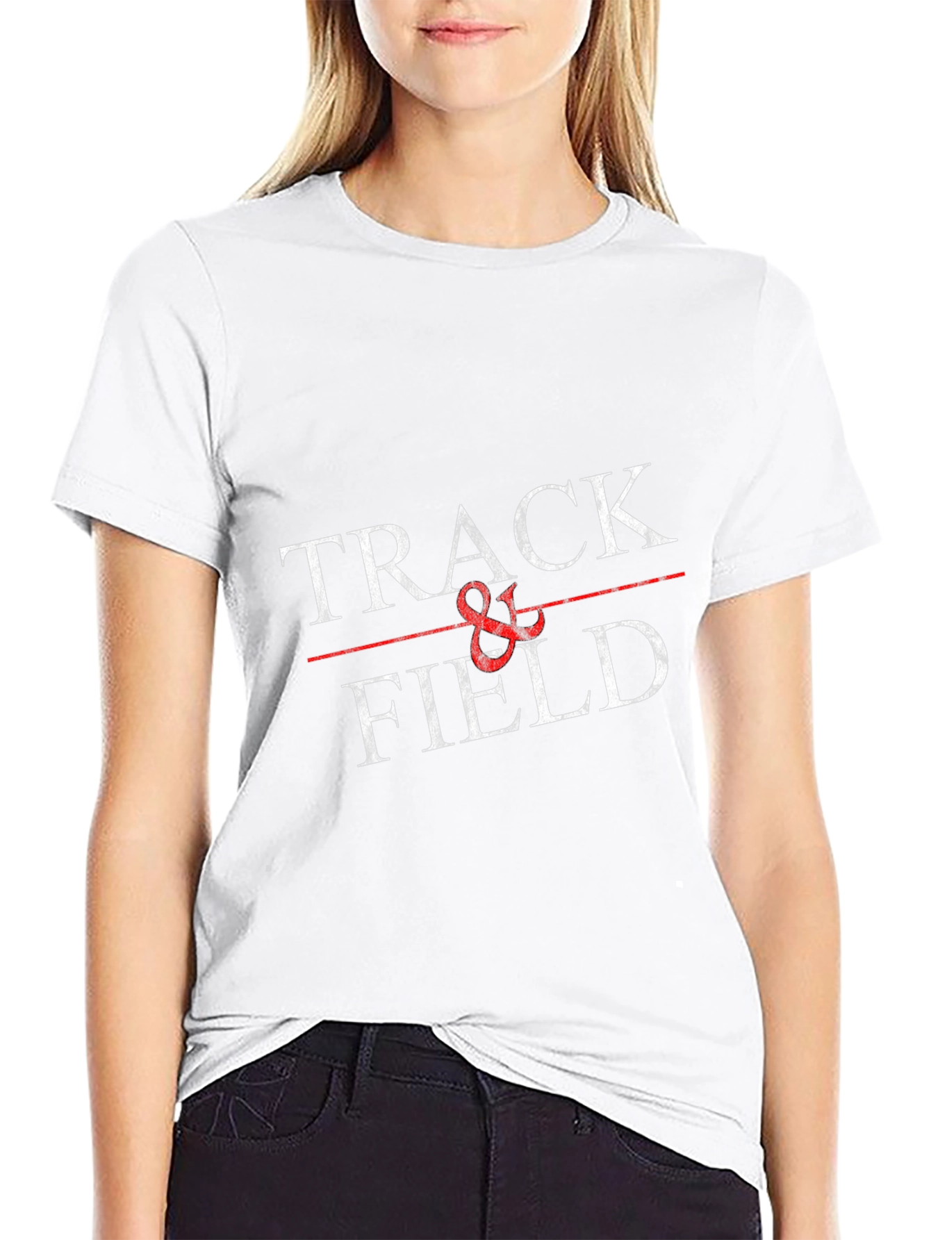 Track & Field Graphic T-Shirt