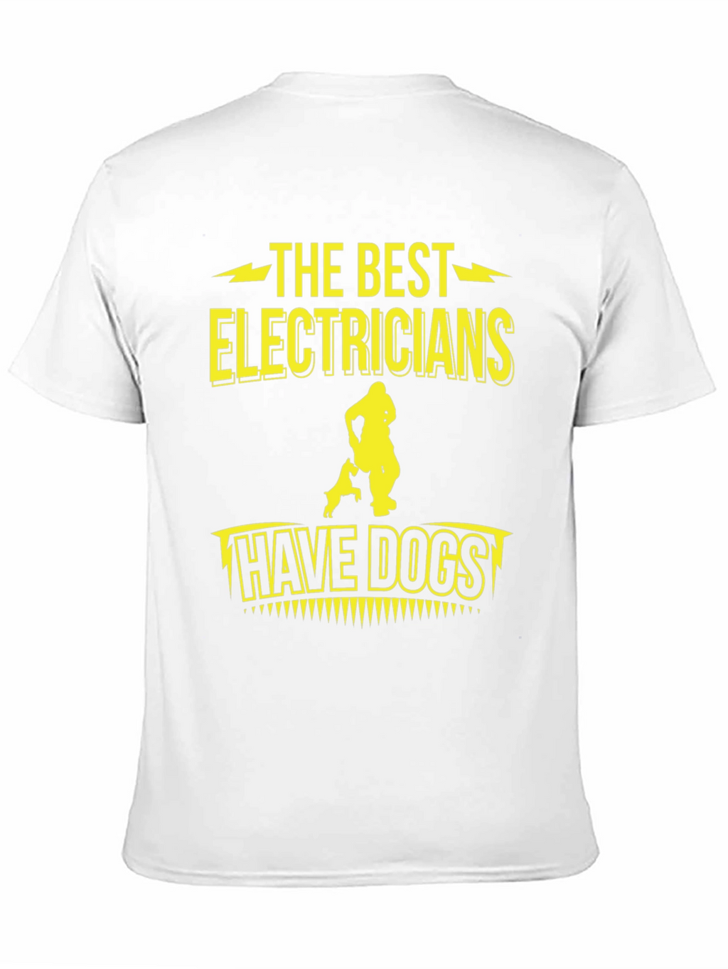 Electrician Dog Lover Graphic Tee - Funny Gift!
