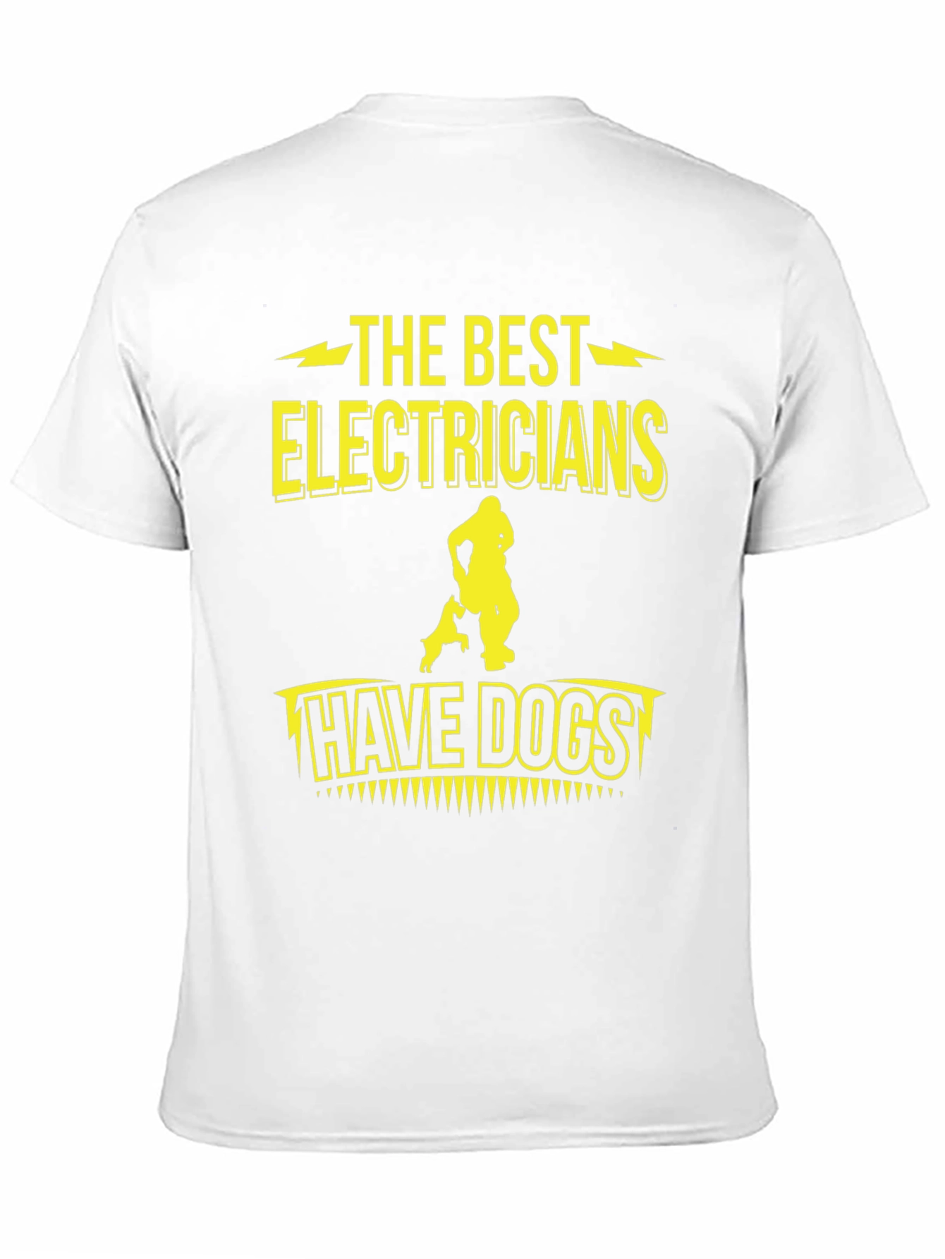 Electrician Dog Lover Graphic Tee - Funny Gift!