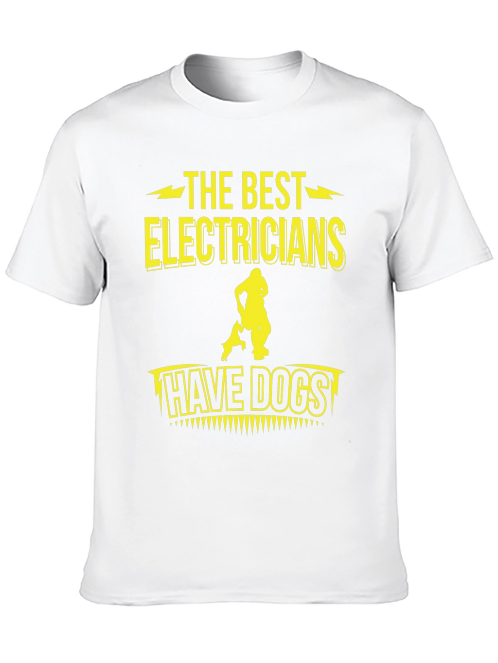 Electrician Dog Lover Graphic Tee - Funny Gift!
