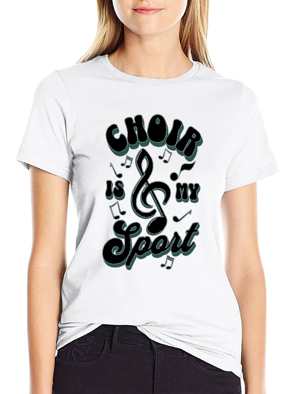 Choir Is My Sport Graphic T-Shirt