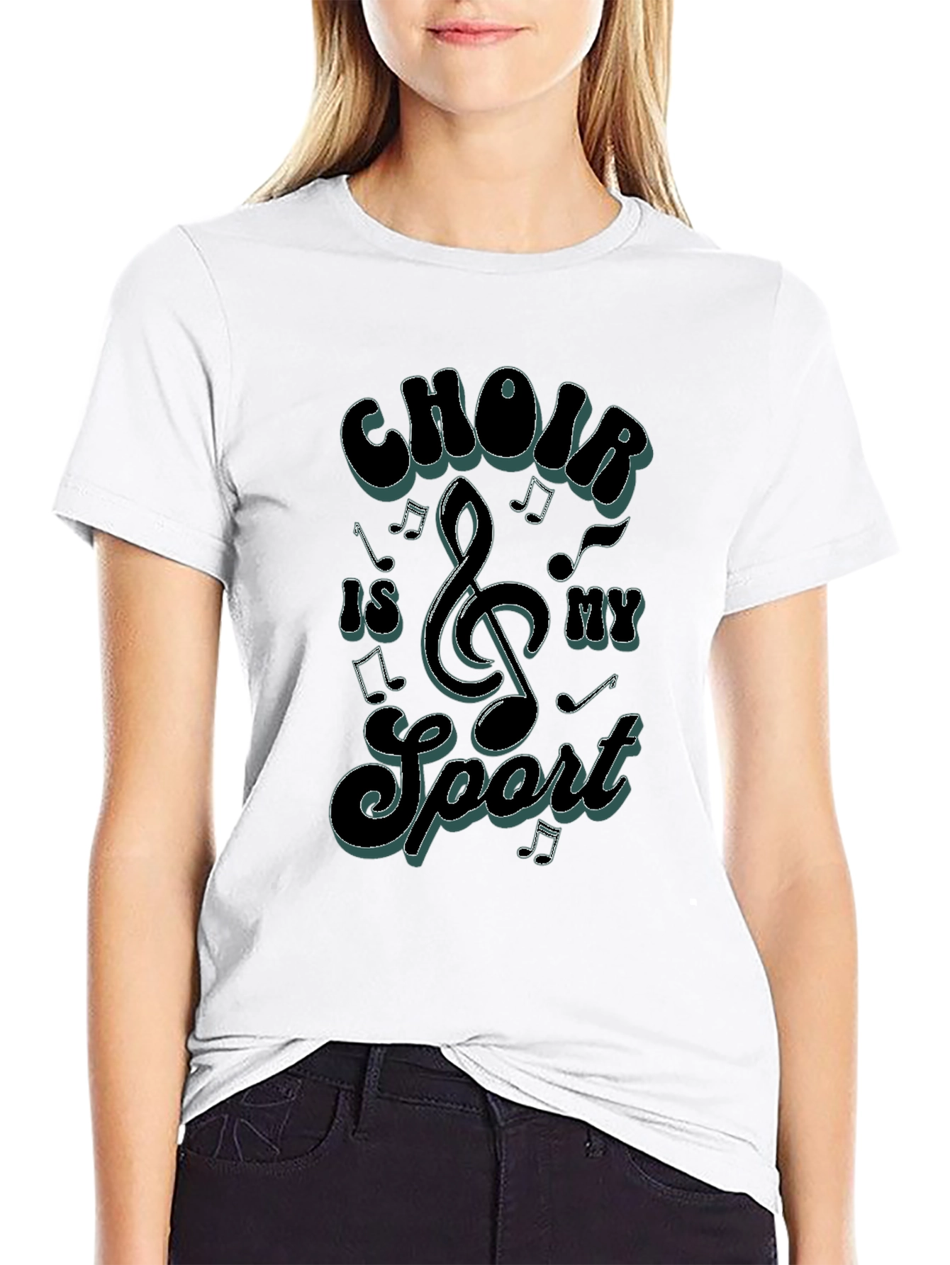Choir Is My Sport Graphic T-Shirt