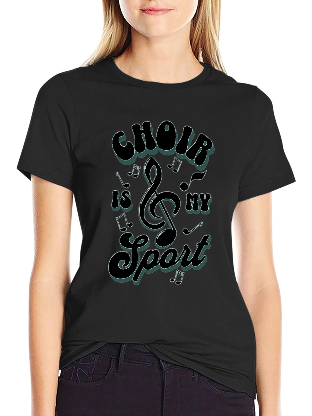 Choir Is My Sport Graphic T-Shirt