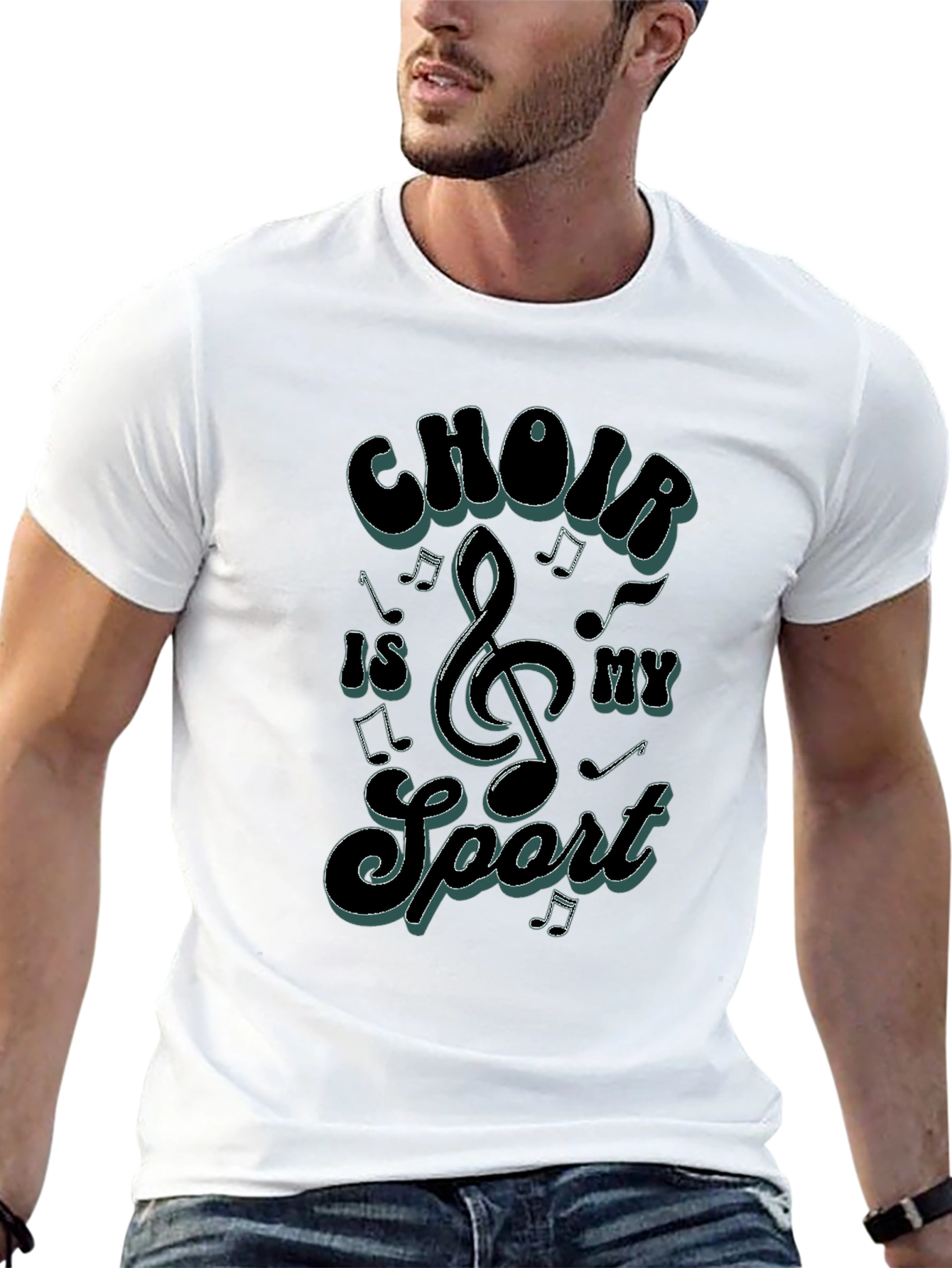 Choir Is My Sport Graphic T-Shirt